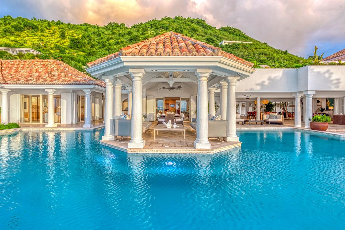 Unique Villa rental St Martin - Beautiful pool